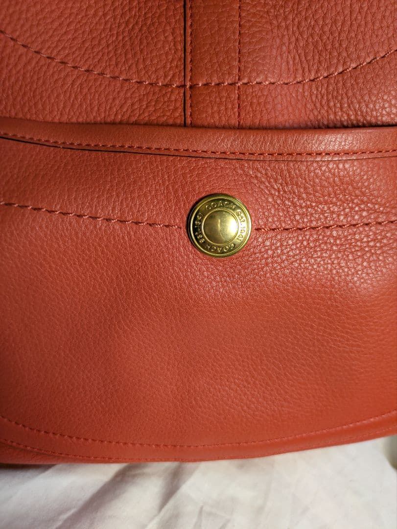 COACH コーチレッドエルゴ トートバッグ レザー未使用品