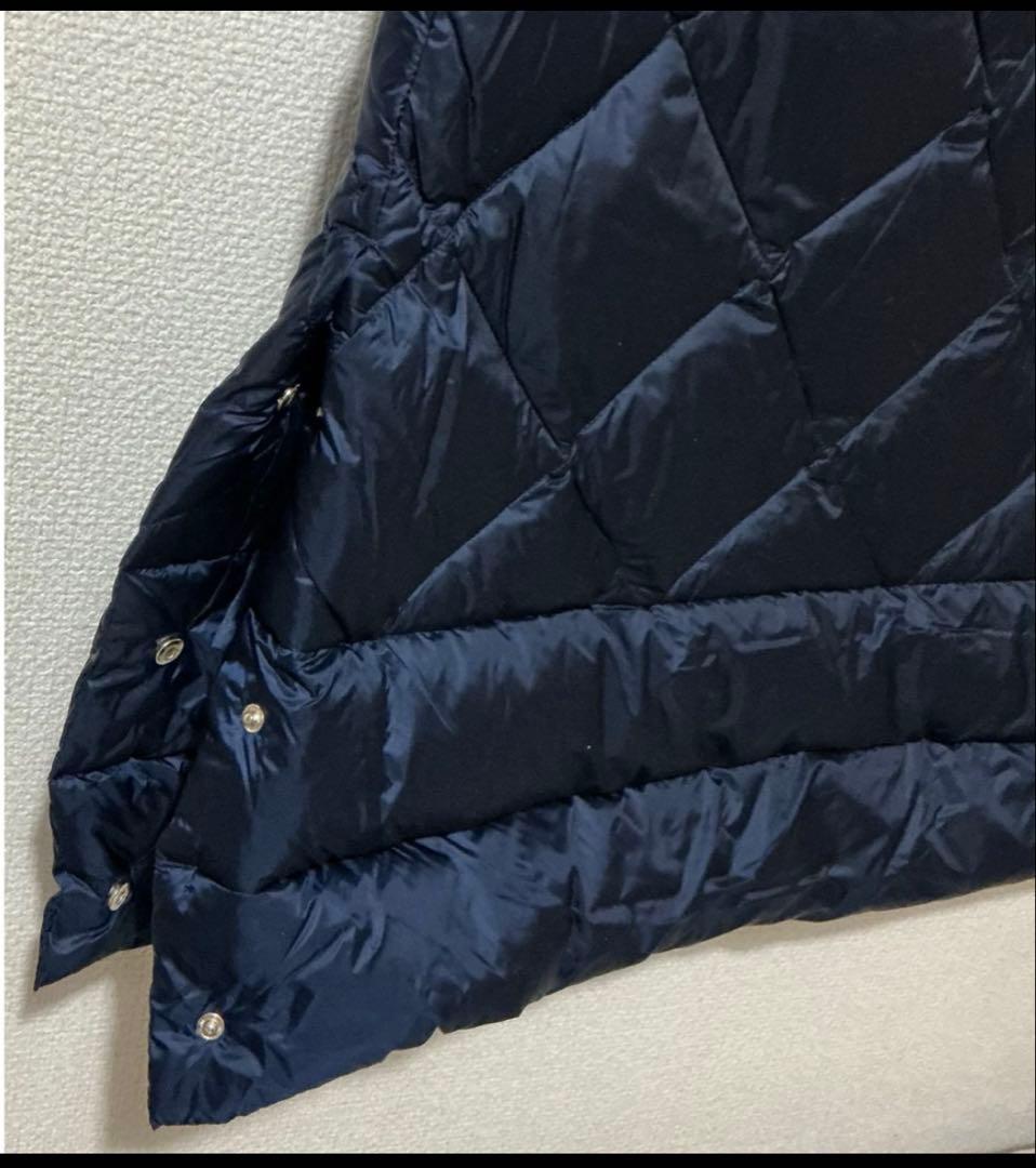 上質ダウン80%★ダウンコート★ロングダウンコート★軽量お洒落★ダイヤ