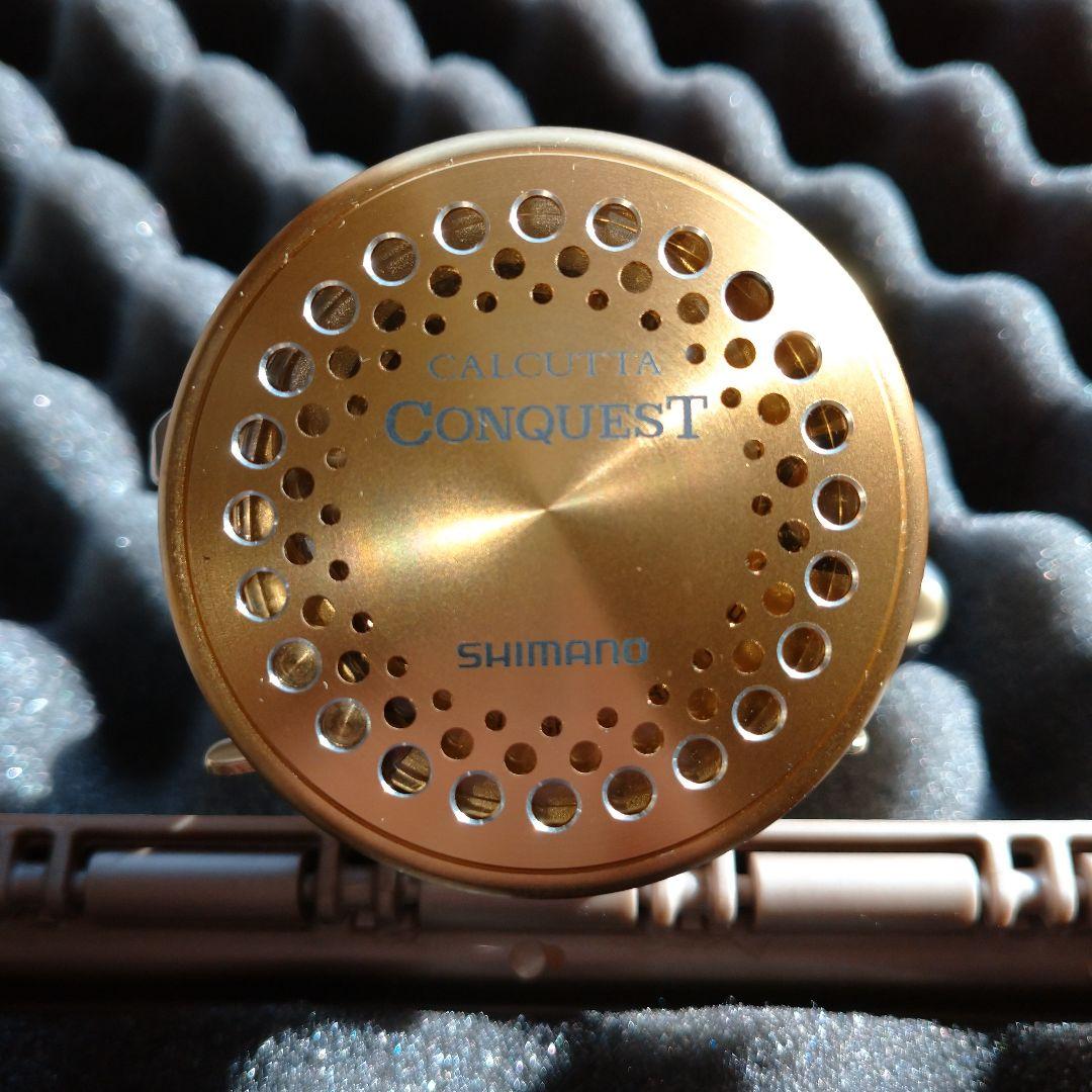 初代 カルカッタコンクエスト201 左巻き 極美品 カルコン201 シマノ