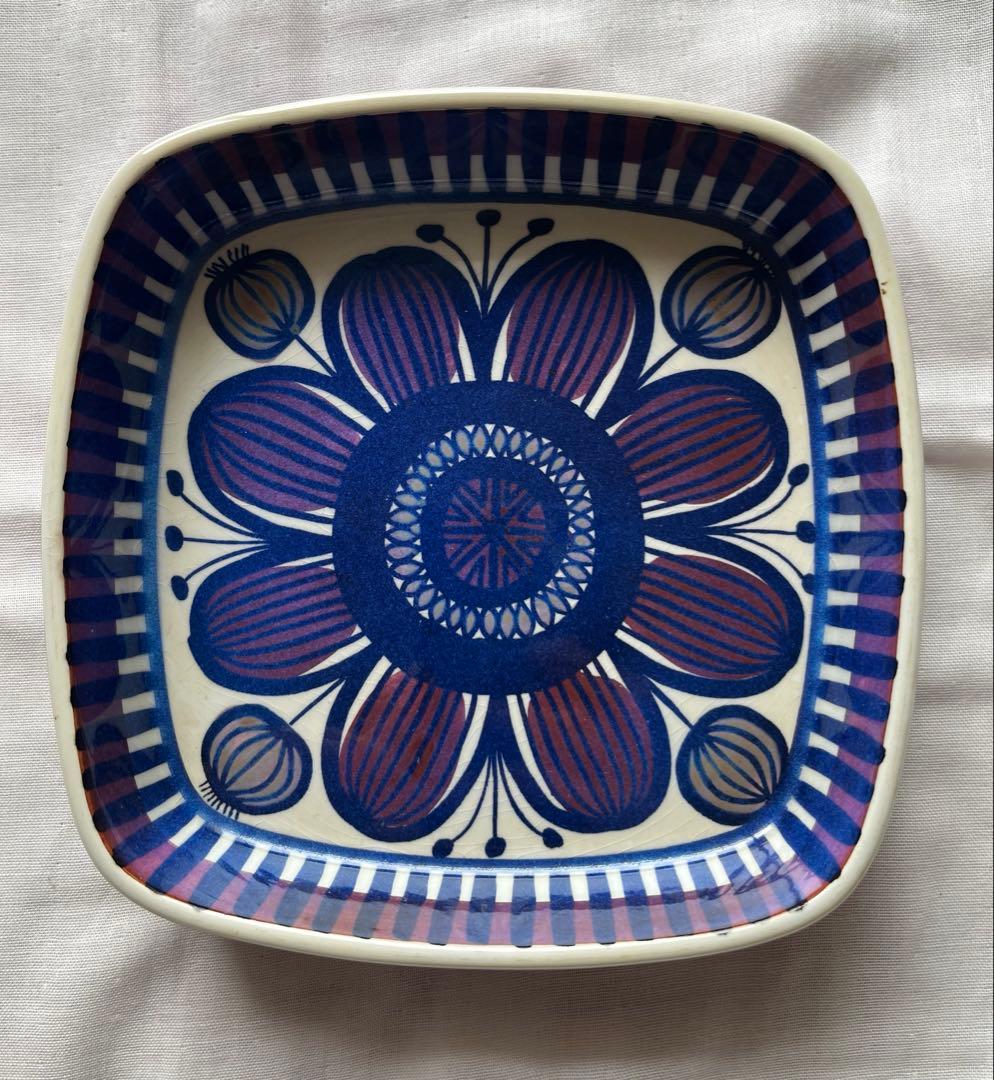 ロイヤルコペンハーゲン　テネラ　角皿　17cm 北欧　ヴィンテージ