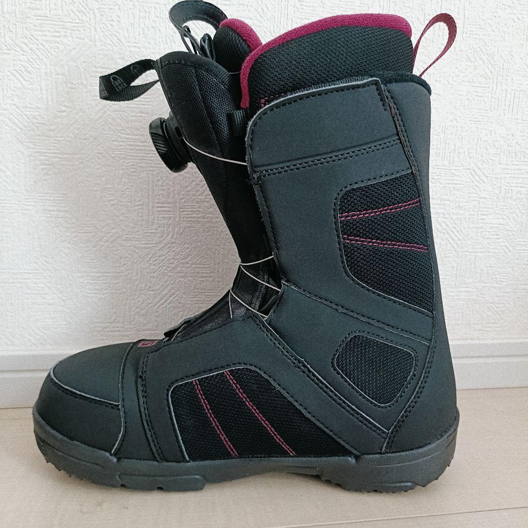 【美品】SALOMON SCARLET BOA 24.5cm
