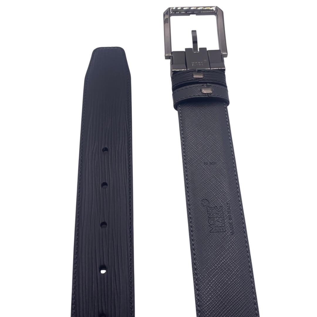 美品 montblance モンブラン　ベルト　リバーシブル　調整可120ｃｍ