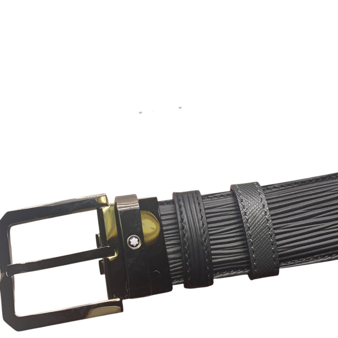 美品 montblance モンブラン　ベルト　リバーシブル　調整可120ｃｍ