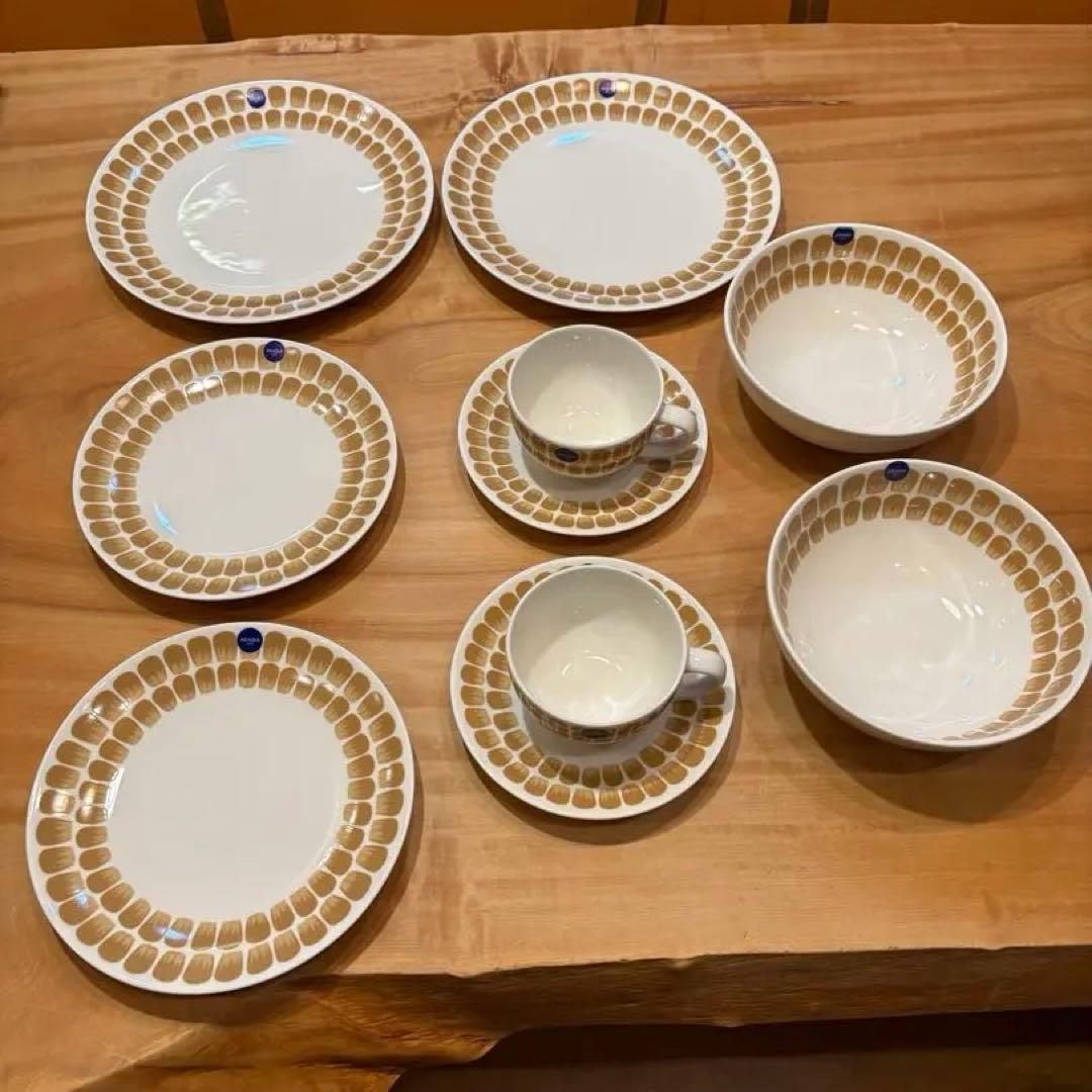 ARABIA トゥオキオ　ベージュ　食器10点セット