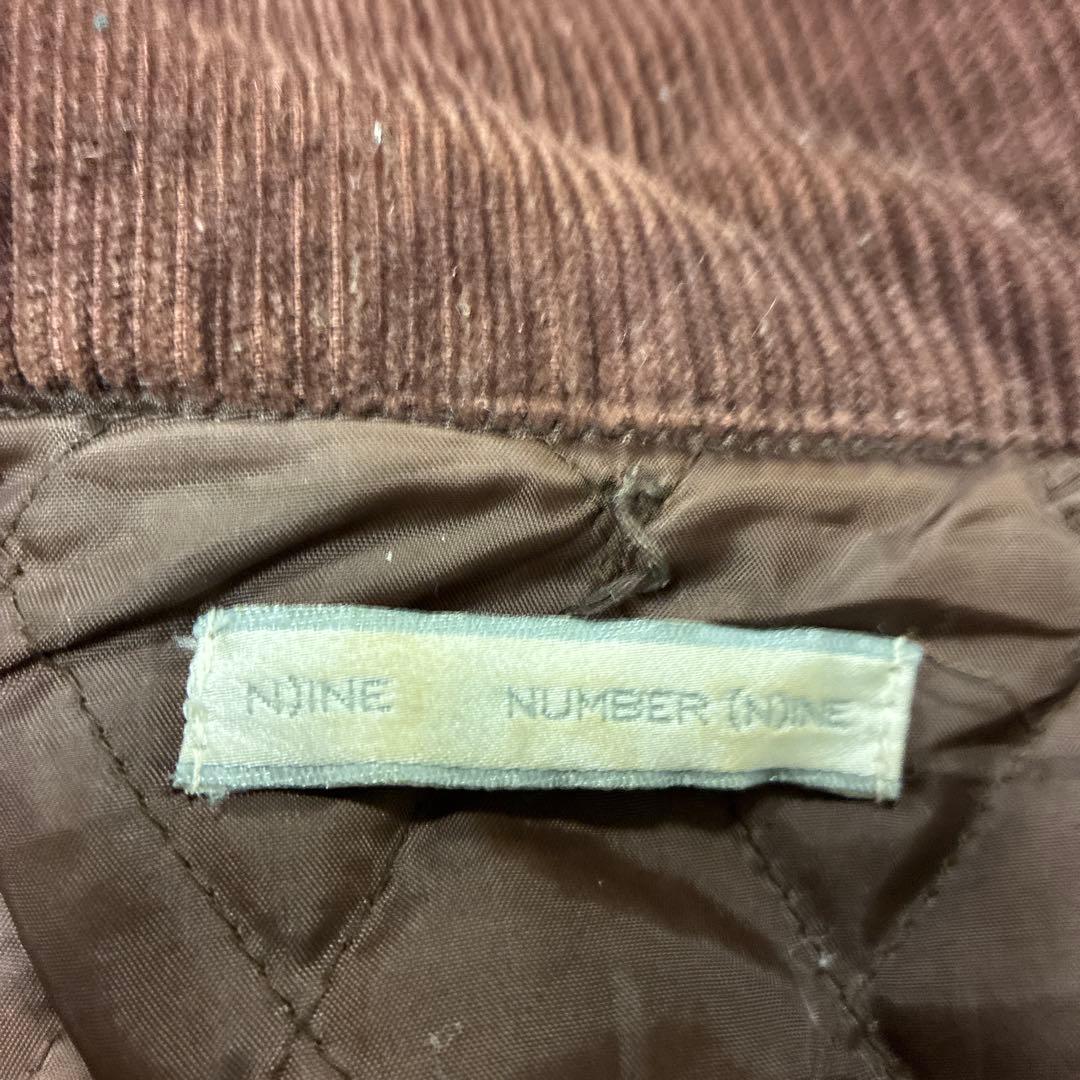 NUMBER NINE コーデュロイ ジャケット　 サイズ4