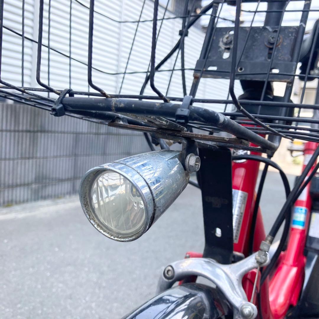 【東京 神奈川限定】YAMAHA 電動アシスト自転車 PAS-CITY C 赤