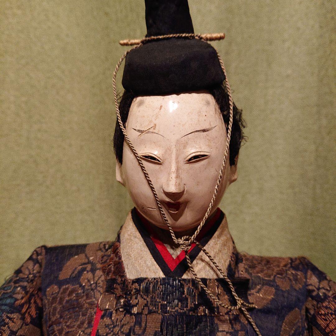 大型　親王飾り　江戸時代後期享保雛？　古今雛　　雛人形