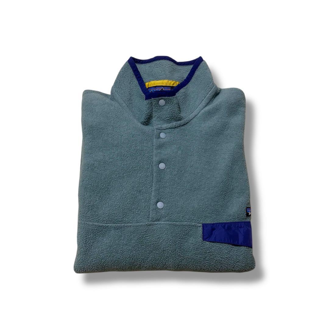 1990s 激XL レア色 Patagonia パタゴニア スナップT シンチラ