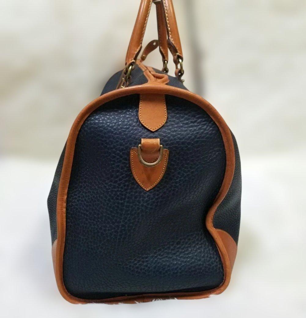 【美品・USA製】DOONEY＆BOURKE ボストンバッグ 2way シボ革