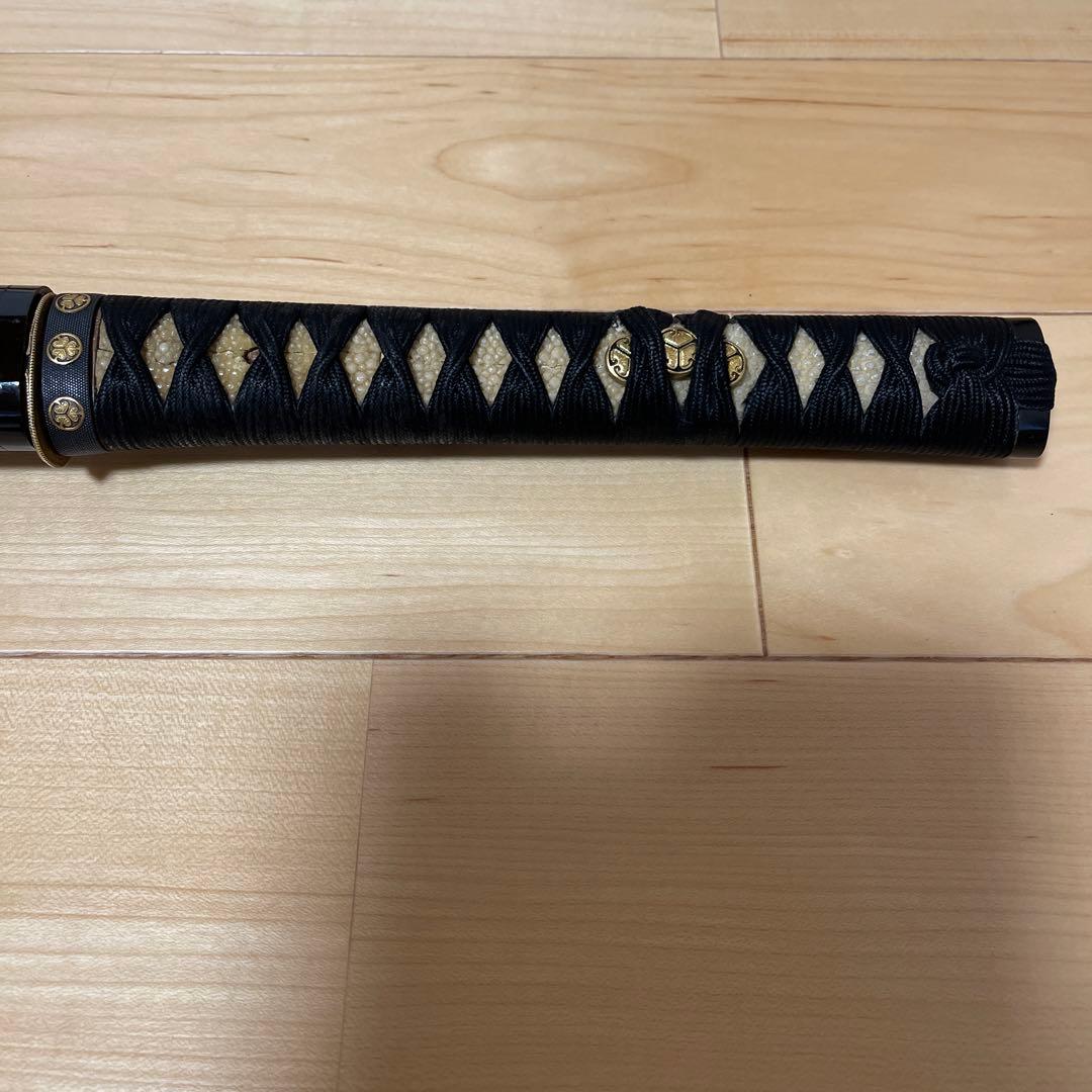 【GW期間特別価格】拵: 打刀拵　縁頭:葵紋　目貫葵紋　拵え