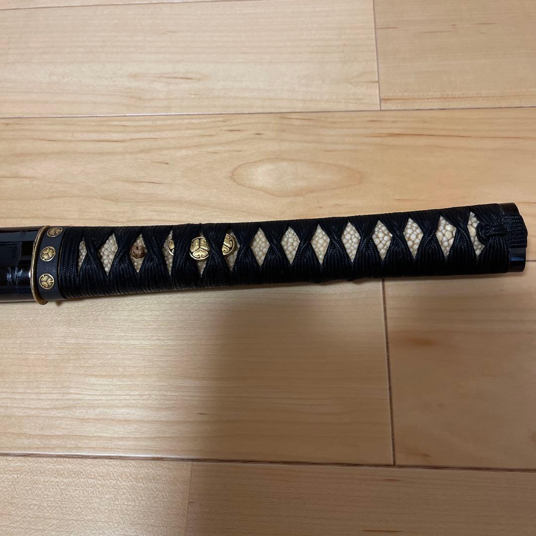 【GW期間特別価格】拵: 打刀拵　縁頭:葵紋　目貫葵紋　拵え