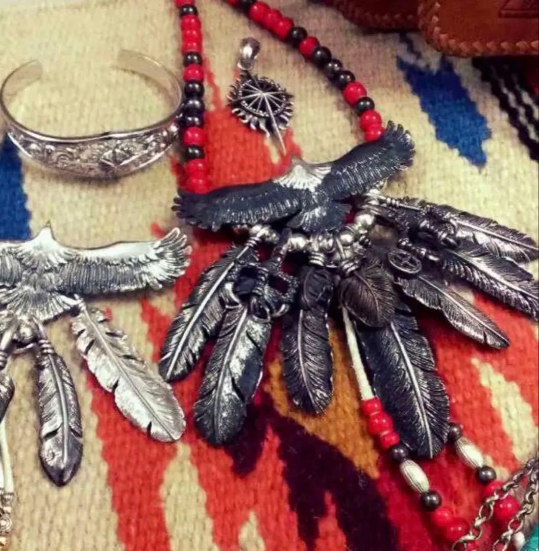 SAAD 20年物 絶版特大イーグルクローフェザー