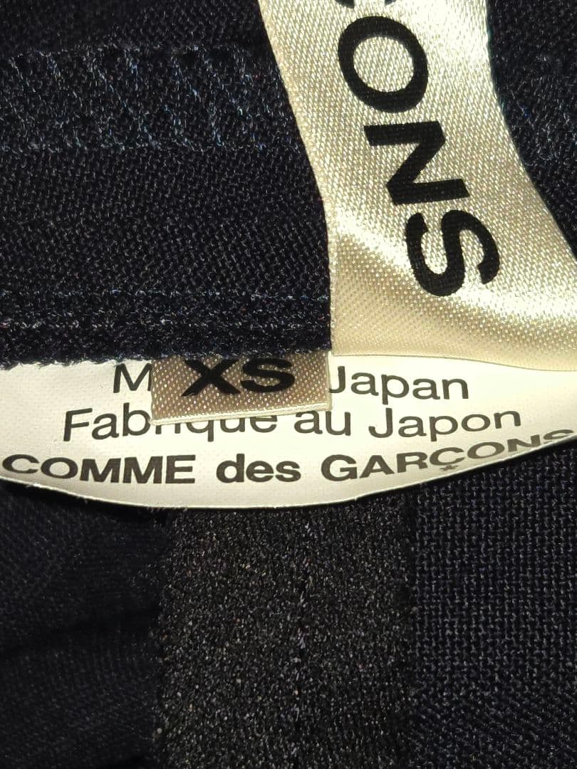 ★COMME des GARCONS★ギャルソン サロペットワイドパンツ リボン