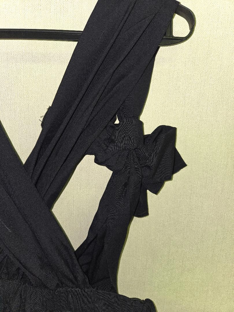 ★COMME des GARCONS★ギャルソン サロペットワイドパンツ リボン