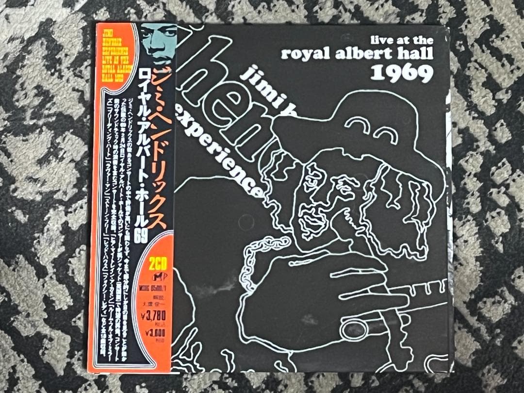 2枚組CD ジミ・ヘンドリックス ロイヤル・アルバート・ホール69