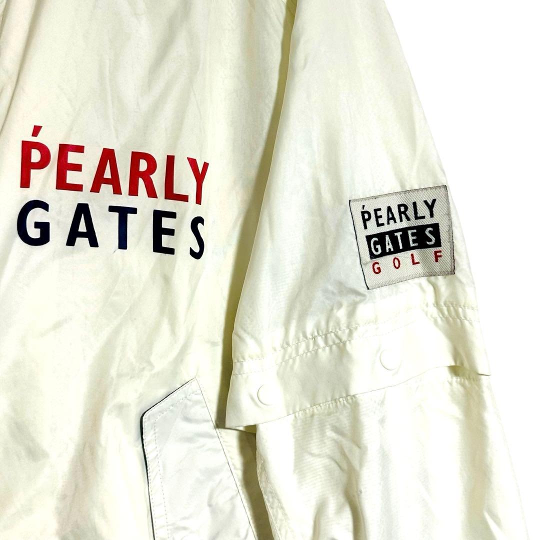 PEARLY GATES パーリーゲイツ ブルゾン M アイボリー 2way 袖