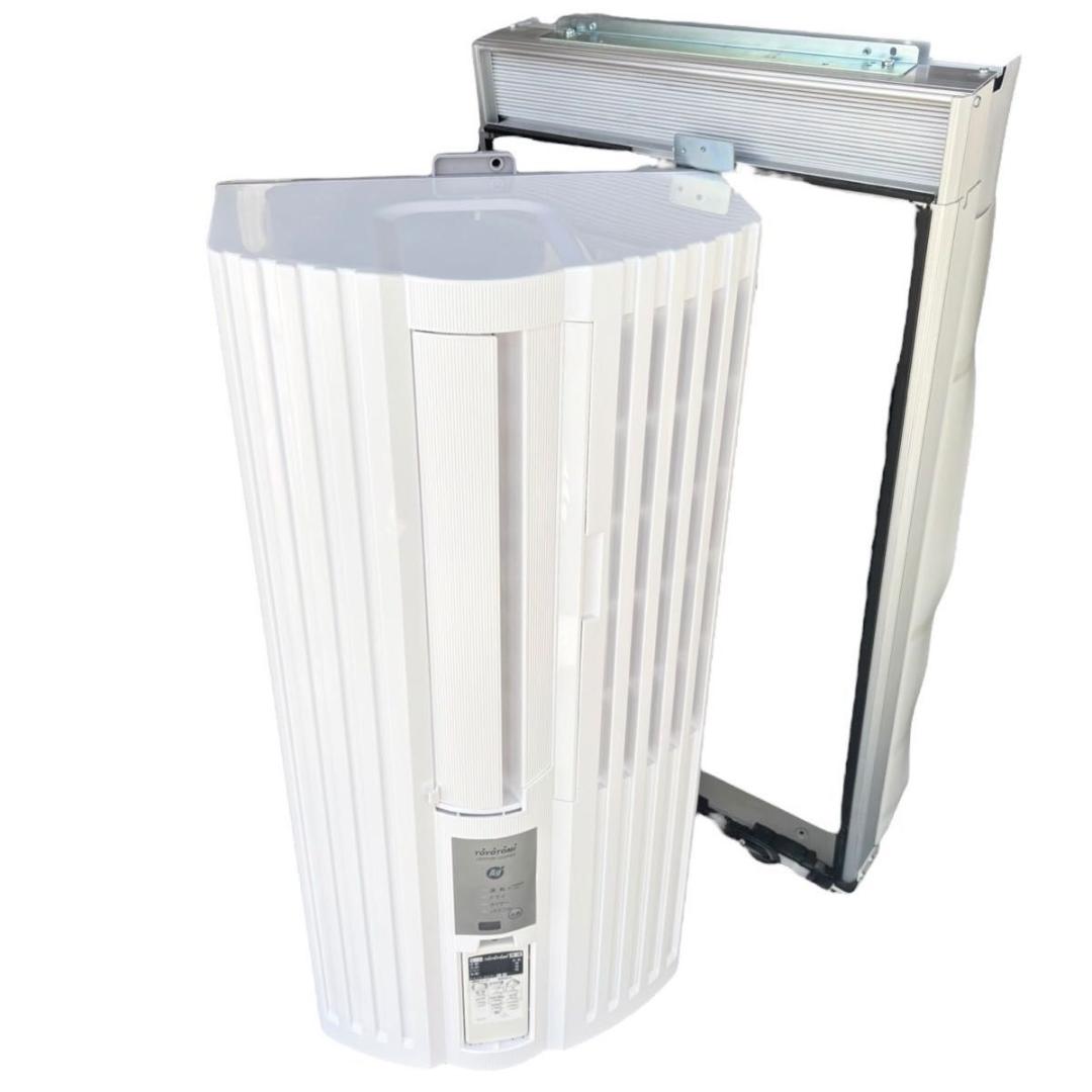 【美品】トヨトミ 窓枠エアコン TIW-A160L ウインドエアコン 21年製