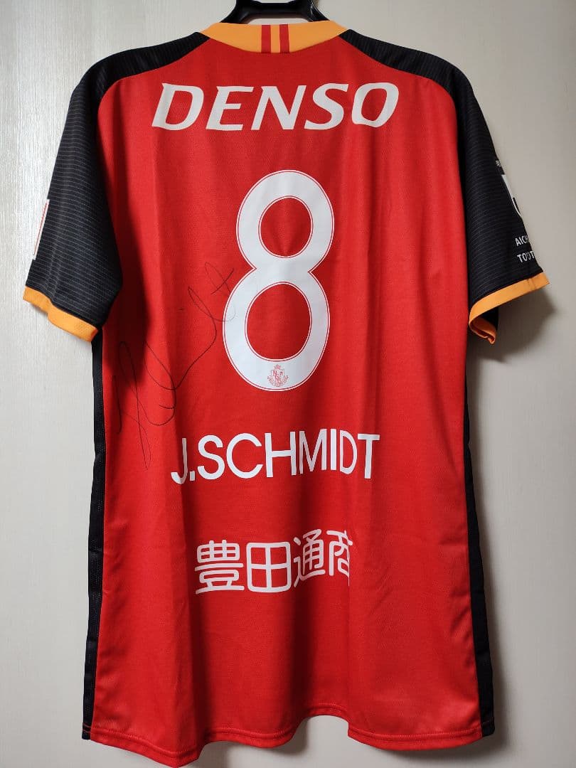 名古屋グランパス シミッチ選手 支給品 公式戦着用 ユニフォーム 直筆サイン入り