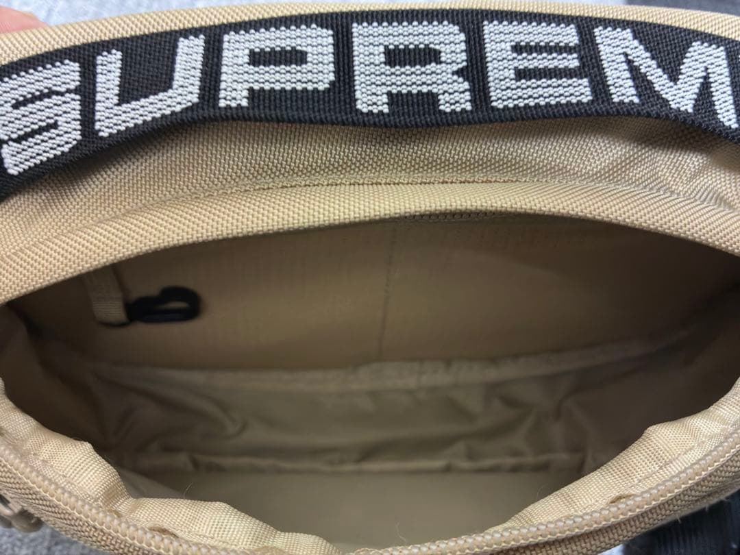 Supreme シュプリーム 2018ss ウエストバッグ ベージュ