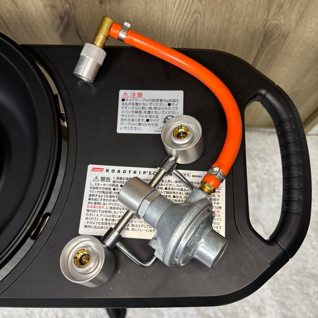 未使用級 Colemanロードトリップグリル　X-CURSION 別売プレート付