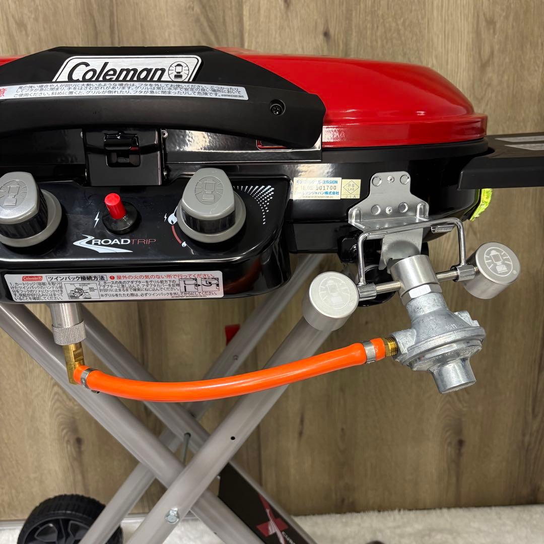 未使用級 Colemanロードトリップグリル　X-CURSION 別売プレート付