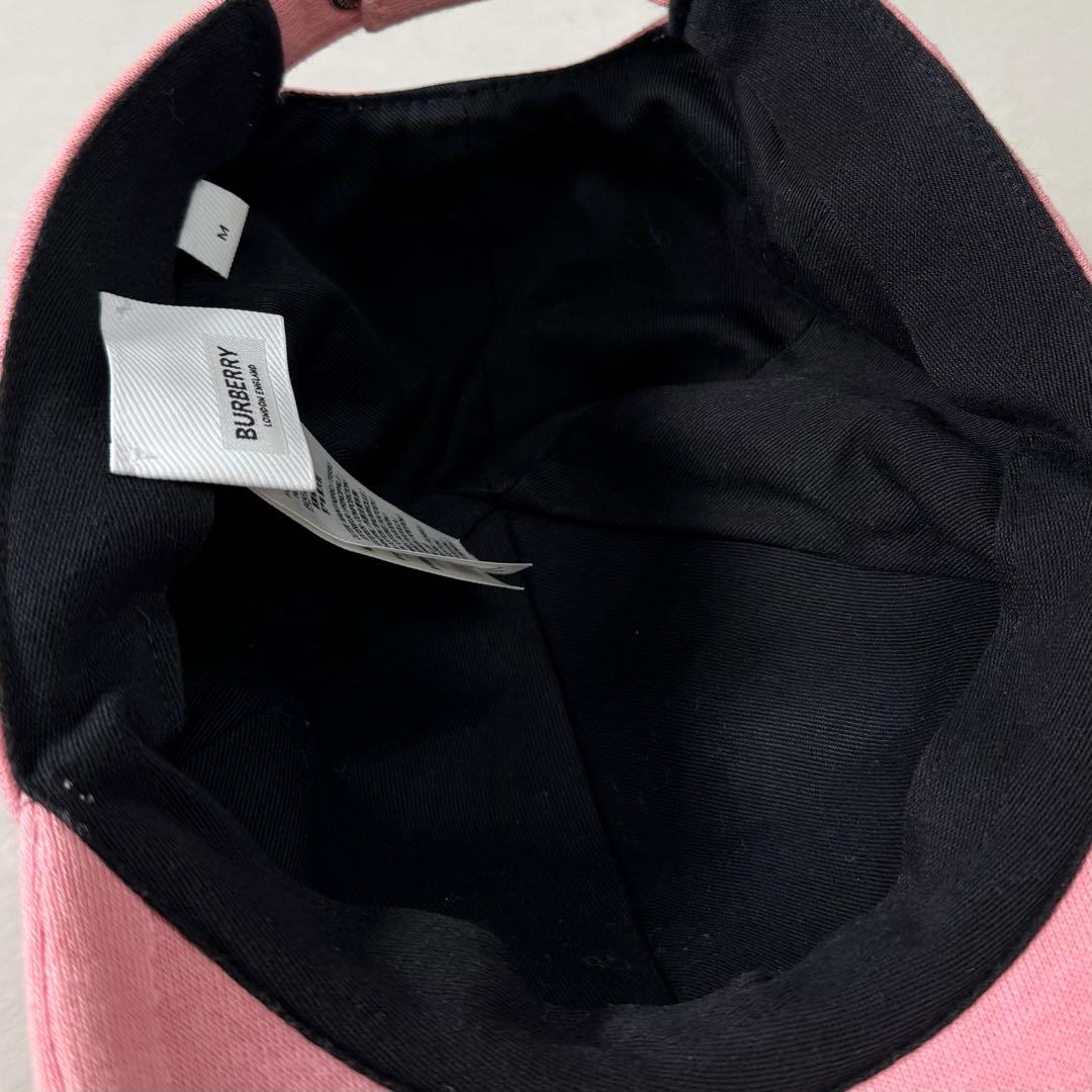 BURBERRY ベースボールキャップ TB M ピンク