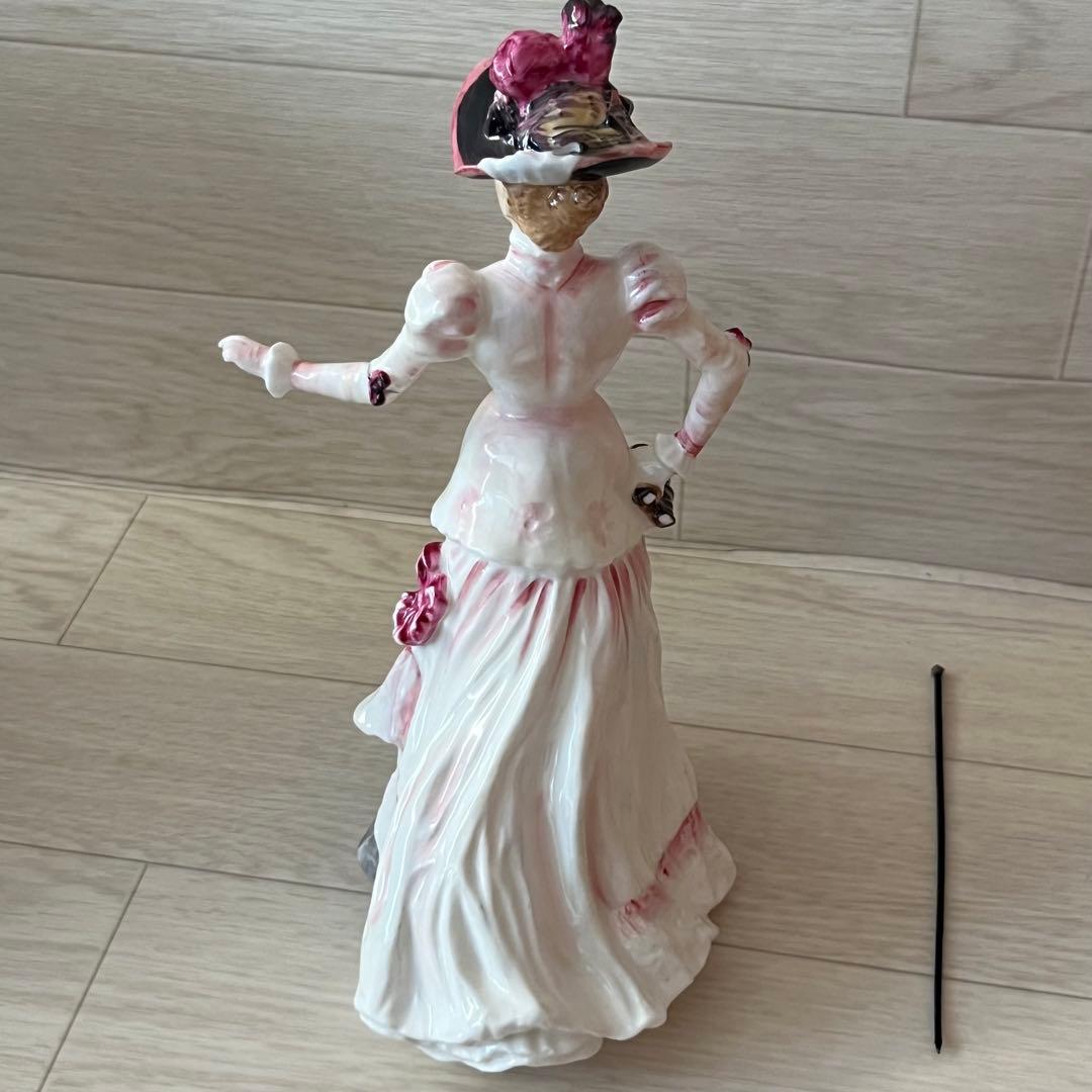 【激レア】美品 ロイヤルドルトン アスコット フィギュリン 人形 置物 高級 女