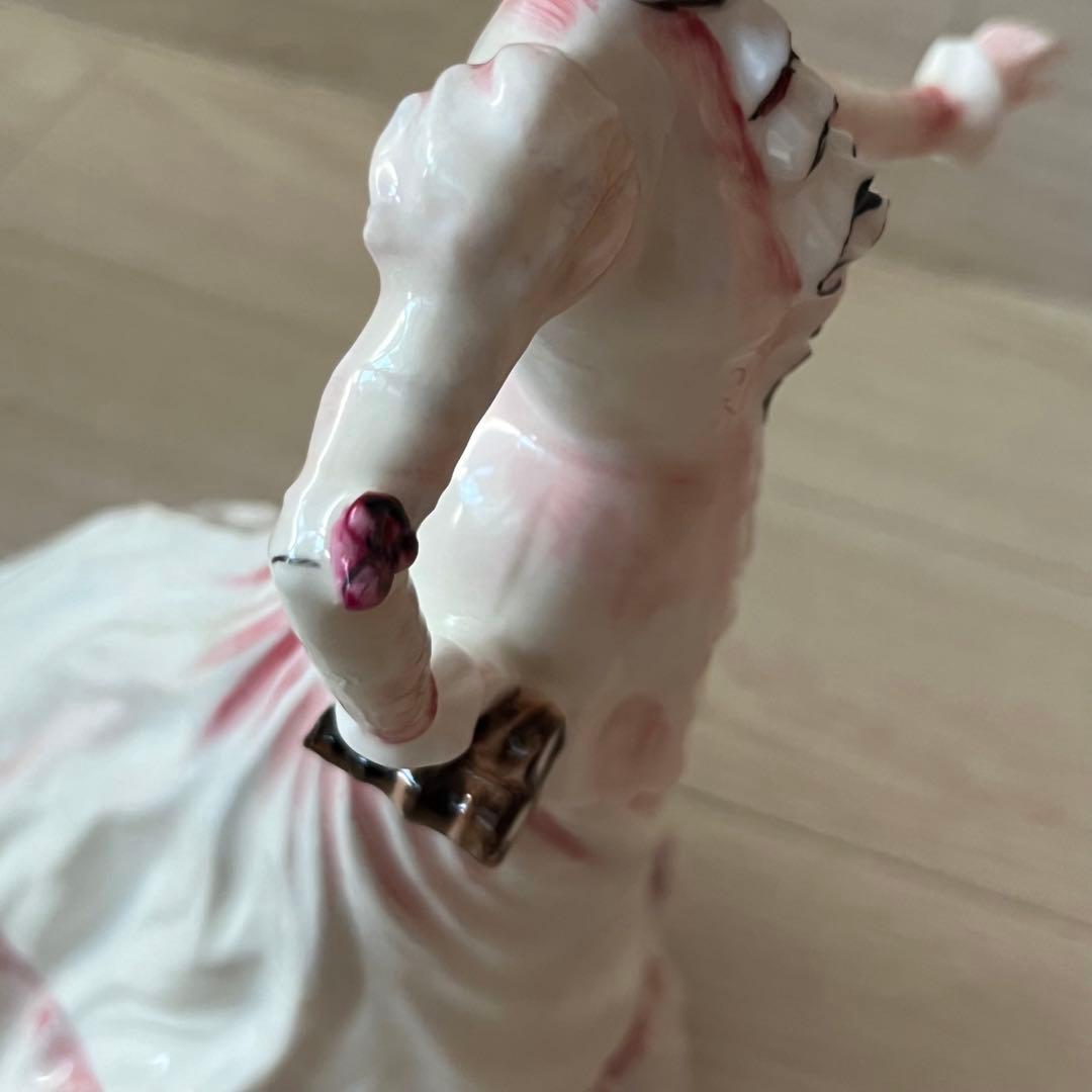 【激レア】美品 ロイヤルドルトン アスコット フィギュリン 人形 置物 高級 女