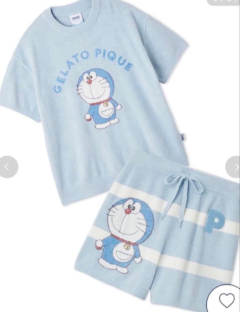 GELATO PIQUE⭐︎ドラえもん ルームウェア上下セット
