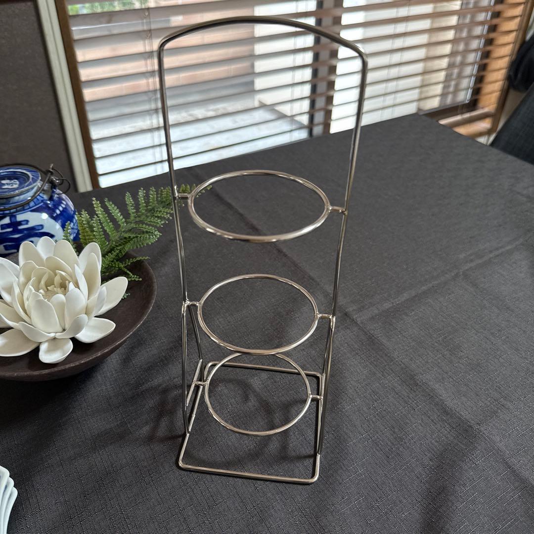 【ym】ミニワイヤーケーキスタンド9個