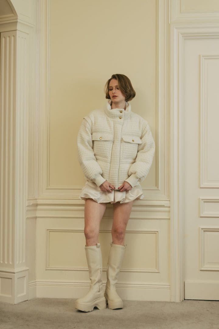 【rlc0】THE TOE Brandenburg Tweed Down