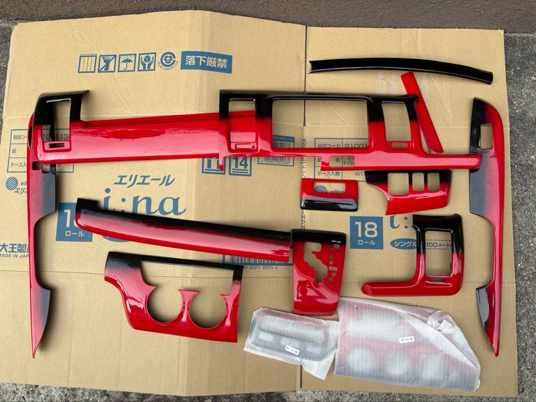 200系 ハイエース 123型 標準 インテリアパネル ヘリオス　インパネ