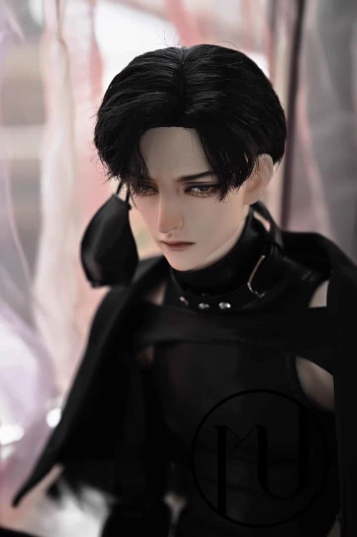 AX776 BJD 1/3 人形 ドール　用ウィッグ カツラ 耐熱 ハンドメイド