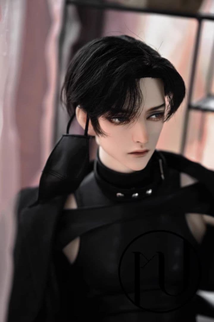 AX776 BJD 1/3 人形 ドール　用ウィッグ カツラ 耐熱 ハンドメイド