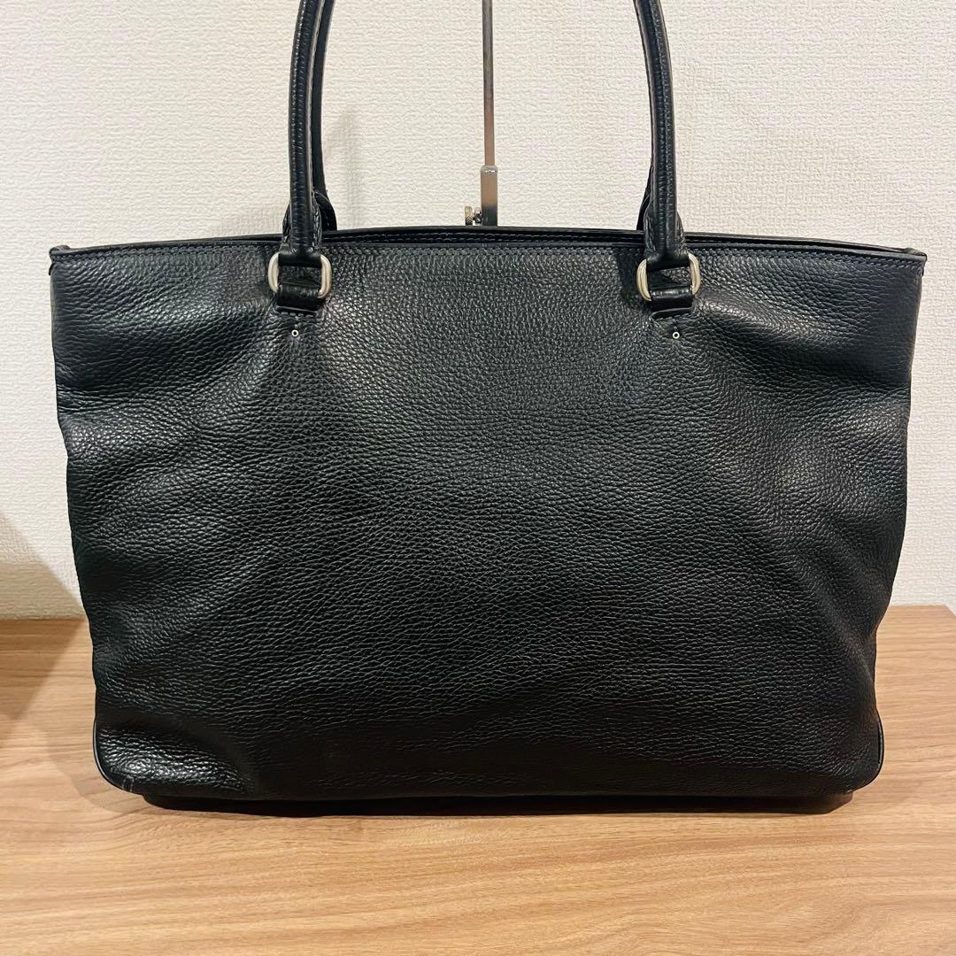【ぶっきー】 ダニエル&ボブ トートバッグ オールレザー ブラック