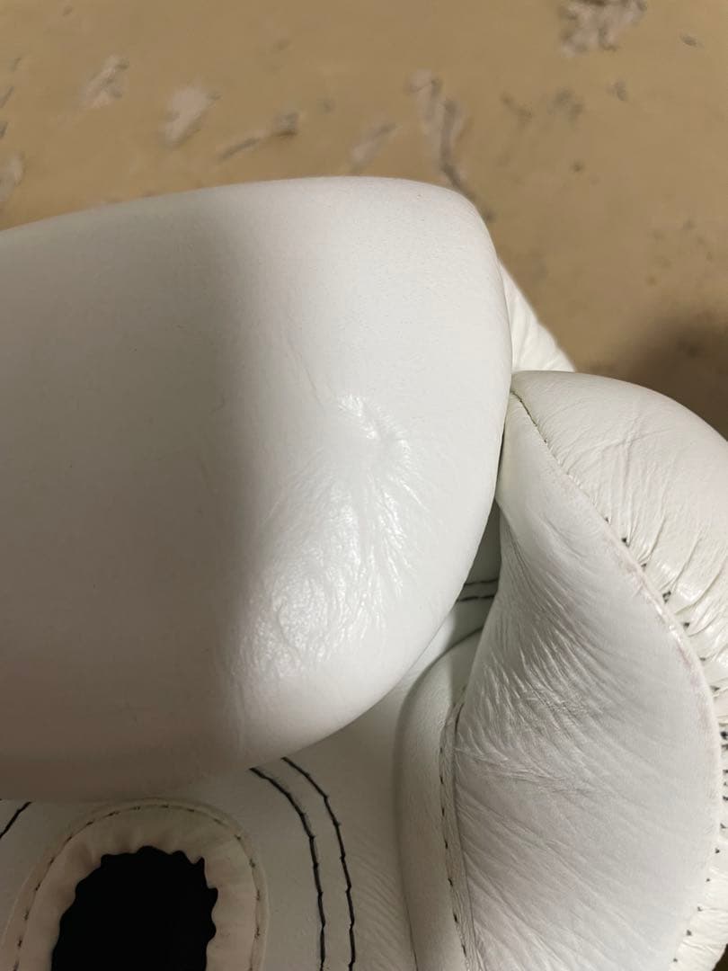 TWINS SPECIAL ボクシンググローブ　 8oz 紐式　本革　ホワイト