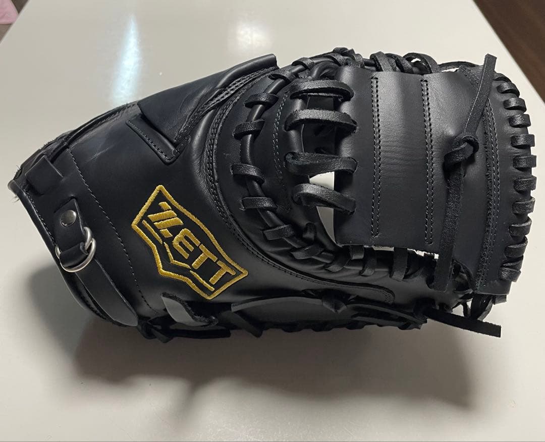 ZETT 軟式キャッチャーミット グラブ黒　ほぼ未使用　大人用