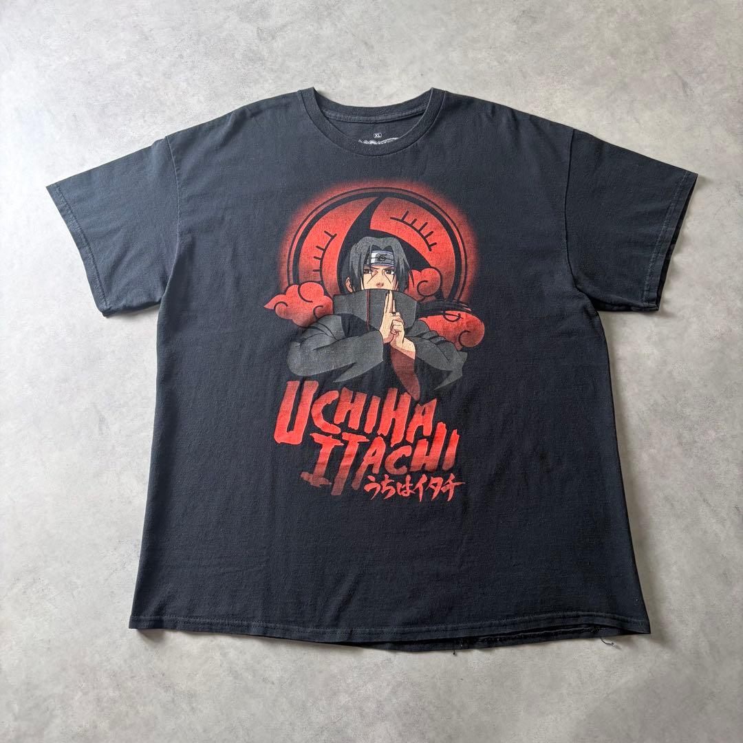 【XL】NARUTO ナルト うちはイタチ アニメ Tシャツ 海外企画