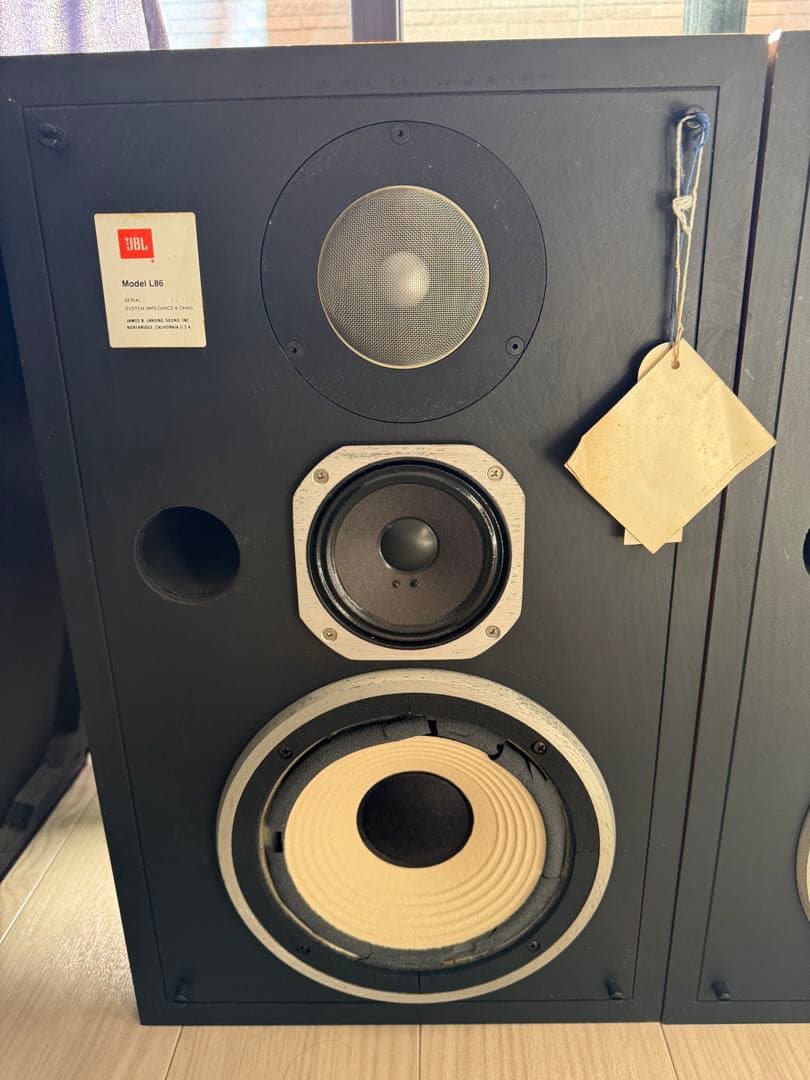 【現状品】JBL L86 スピーカー 3way ペア 音響機材 ジャンク