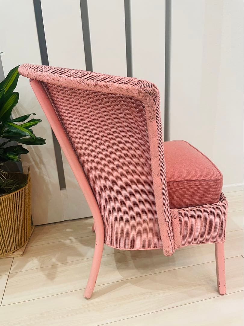 1930年代のアンティーク ロイドルーム チェア （ピンク）