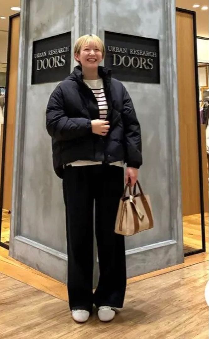 DOORS グリーンダウン撥水2WAYジャケット　BLACK