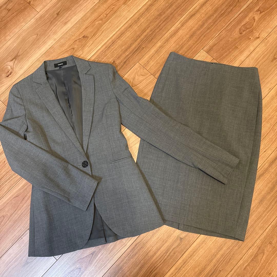 Theory セオリー スーツ セットアップ ジャケット スカート 2点