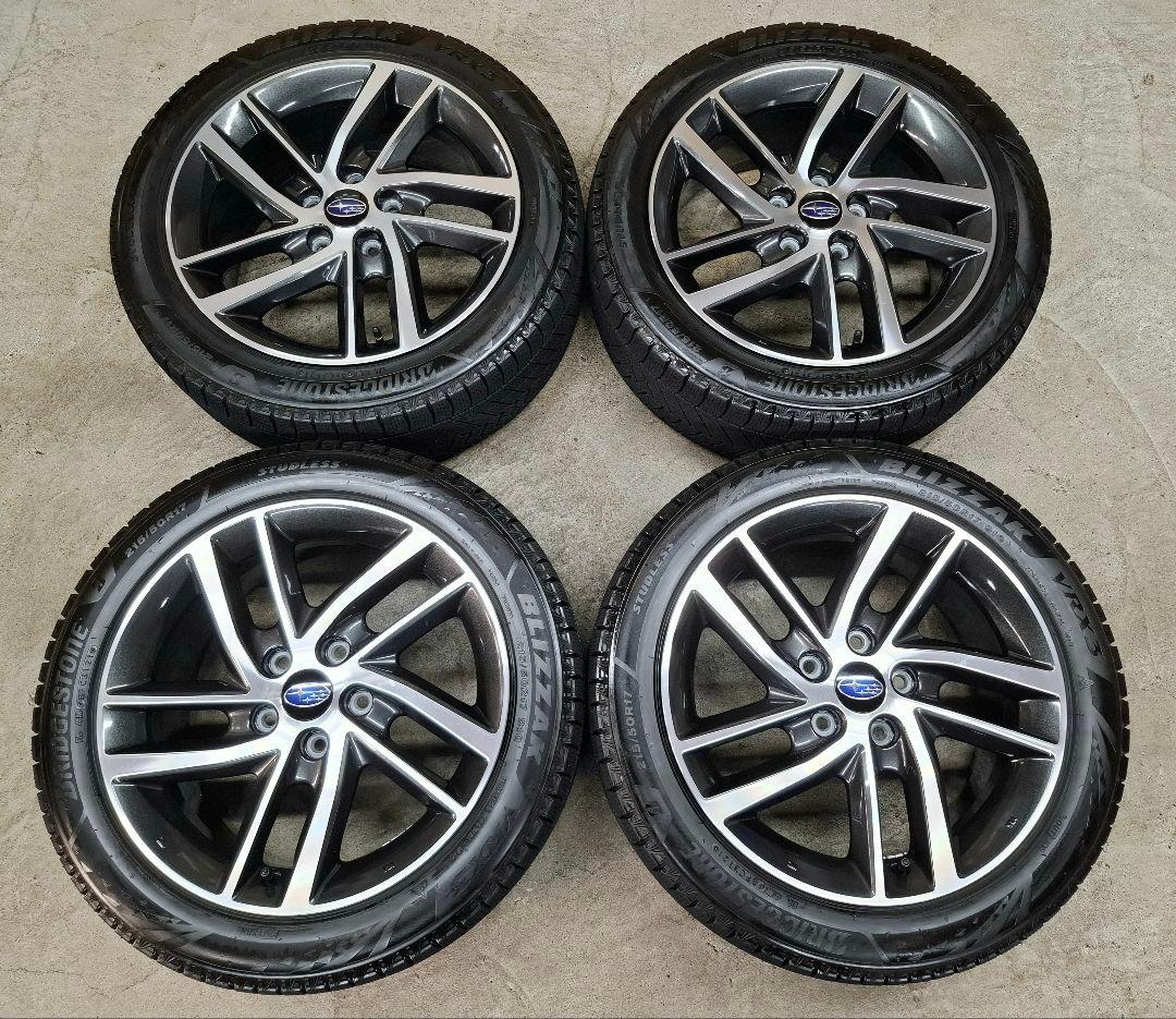 【超極上品】スバル NEW レヴォーグ 純正 ホイールタイヤ スタッドレス