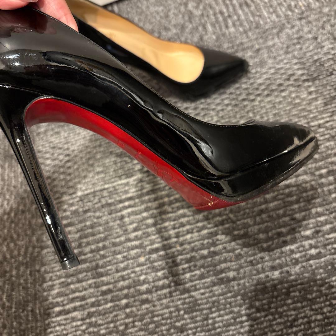 【ほぼ新品】Christian Louboutin ブラック ハイヒール