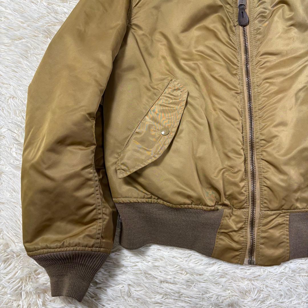✨希少✨70s後期 米軍実物 MA-1 リバーシブル USA製 HOPE MFG