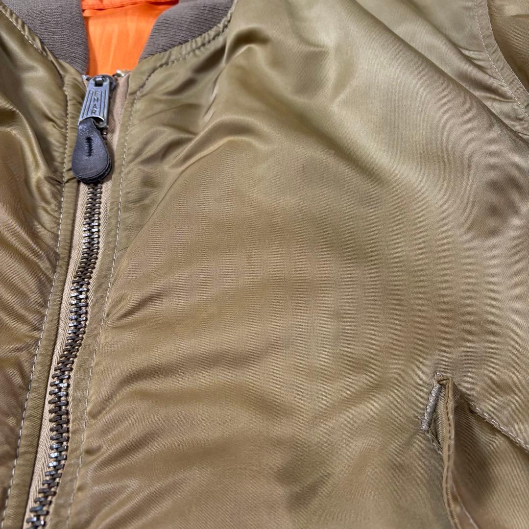 ✨希少✨70s後期 米軍実物 MA-1 リバーシブル USA製 HOPE MFG