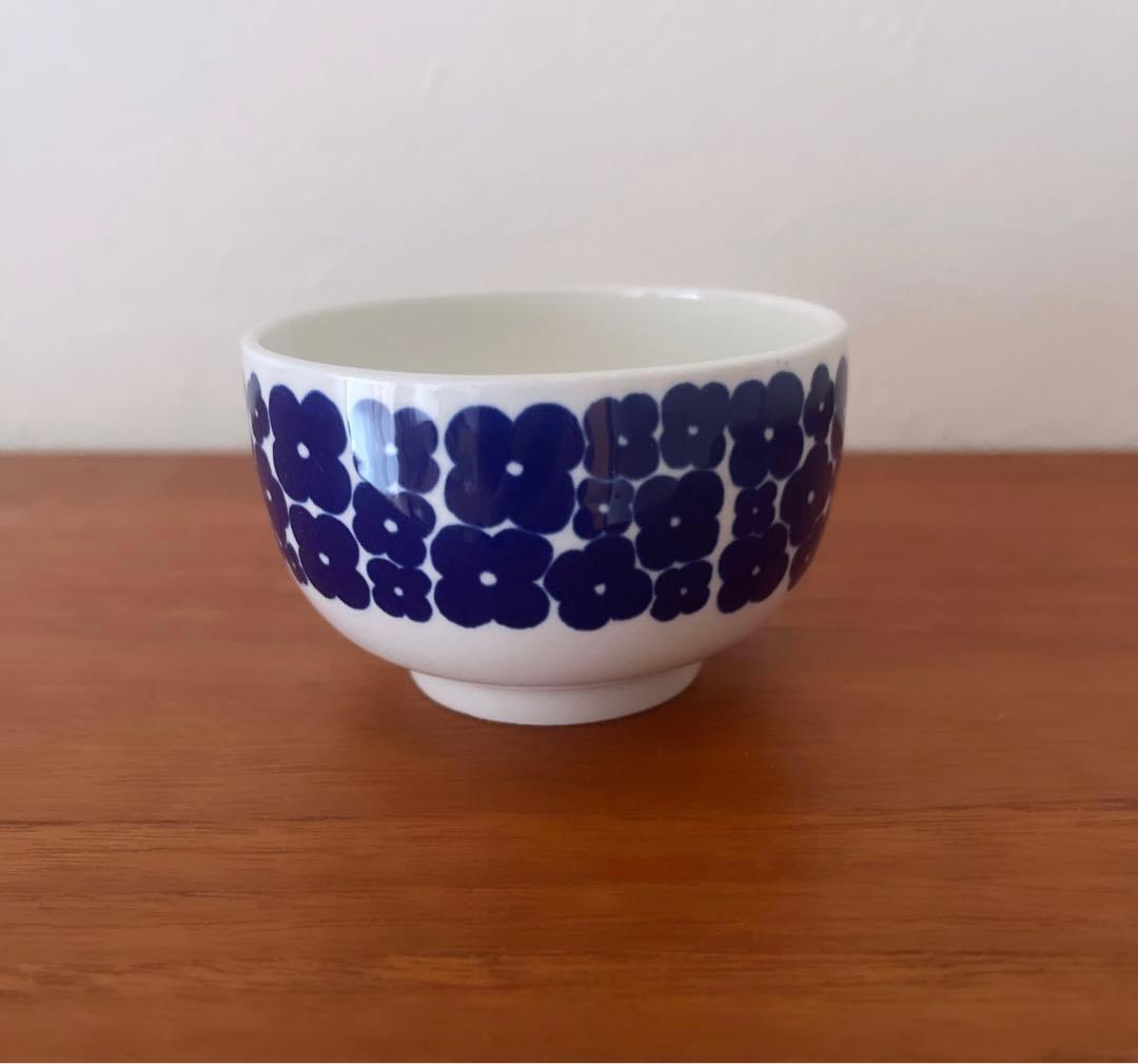 ARABIAヴィンテージ leinikki レイニッキシュガーボウル　ブルー