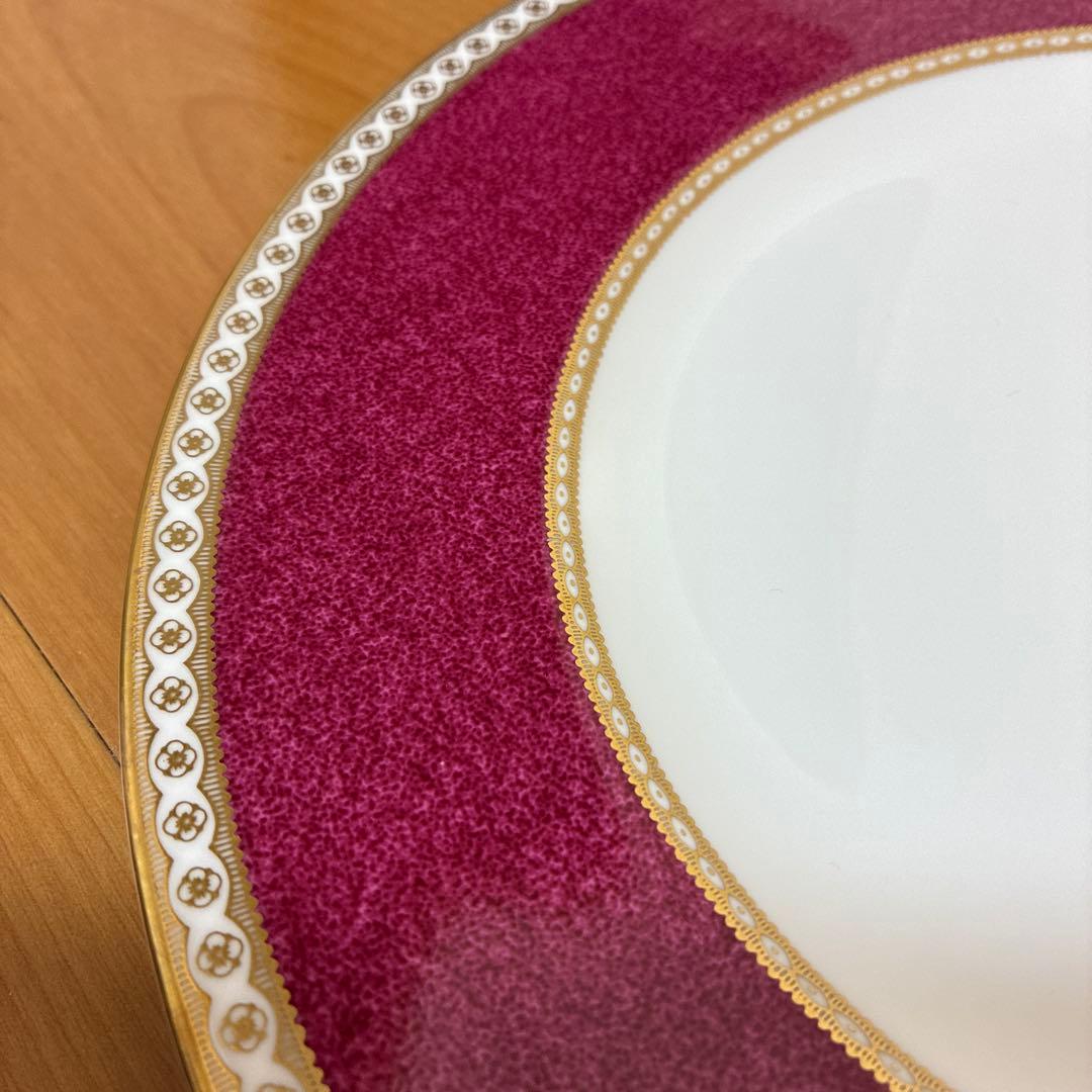 【専用】ウェッジウッド ユーランダー　パウダールビー　プレート 大皿 27cm