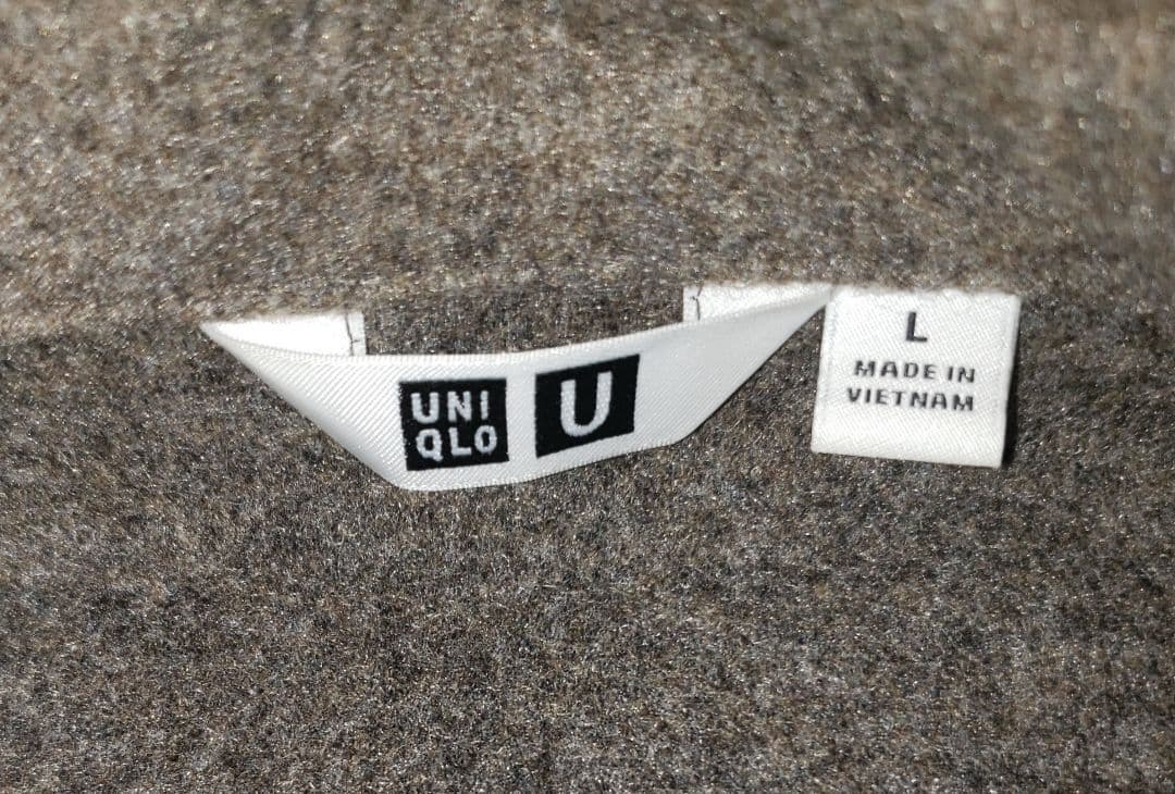 UNIQLO U フリースジャージーオーバーシャツ・パンツ Lサイズ ブラウン