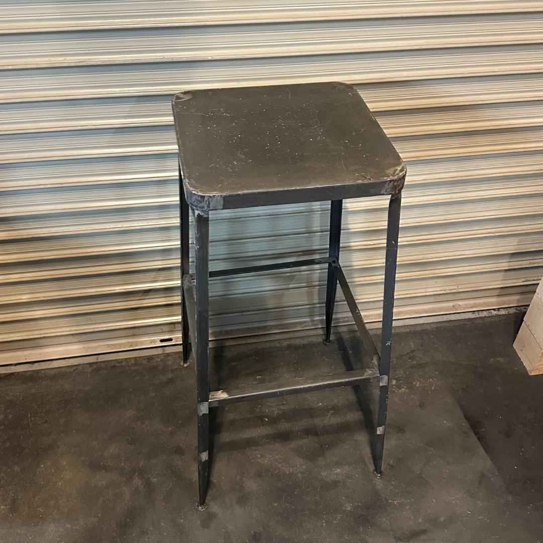 インダストリアル メタルハイスツール バーチェア 座面高76cm